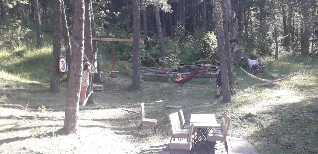 Les Pinees Hotel Chateauroux-les-Alpes Buitenkant foto