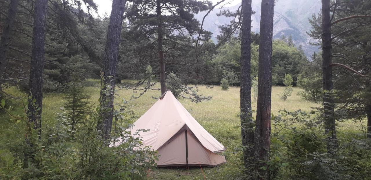 Les Pinees Hotel Chateauroux-les-Alpes Buitenkant foto